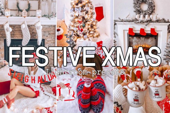 12 Festive Xmas Mobile Lightroom Presets from Actions Amp
