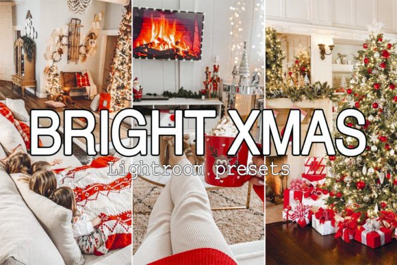 6 Bright Xmas Mobile Lightroom Presets from Actions Amp