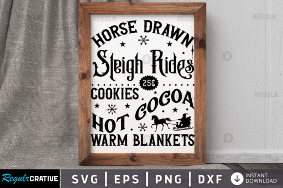 Horse Drawn Sleigh Rides in Crafts: A Designer's Review