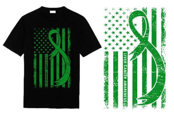 Liver Cancer Awareness T Shirt Design for T-Shirt Designs