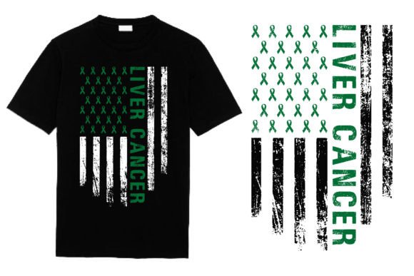 Liver Cancer T Shirt Design for Modern T-Shirt Designs
