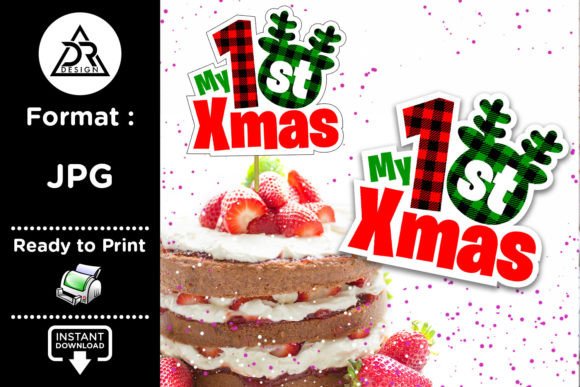 My First Xmas Cake Topper Printable Review