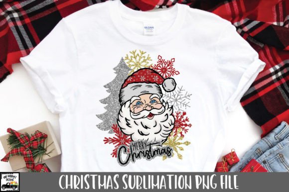 Santa Sublimation Design Review for Crafts and Holiday Projects