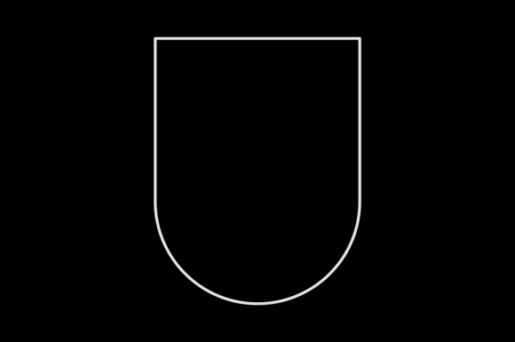 Universal Shape Design Patch Outline Icons for Editorial Use