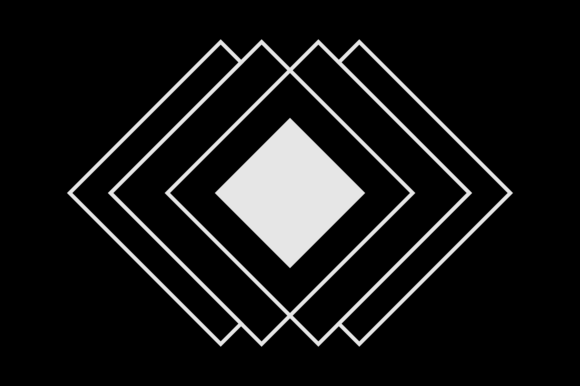 Universal Shape Design Square Pattern: Icons for Digital Sellers