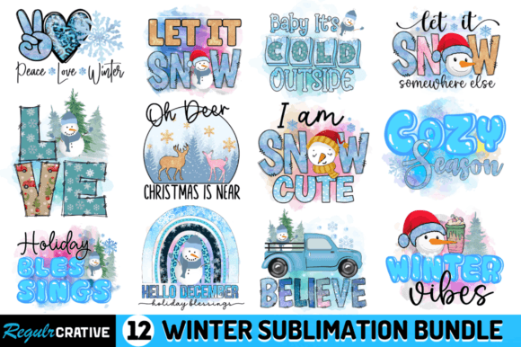 Winter Sublimation Bundle Review for Crafts & Local Brands